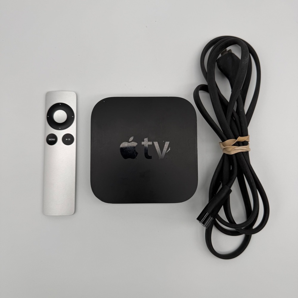 Apple TV A1378 2nd Generation Media Streamer 8GB w/ Remote & Power Cable TESTED